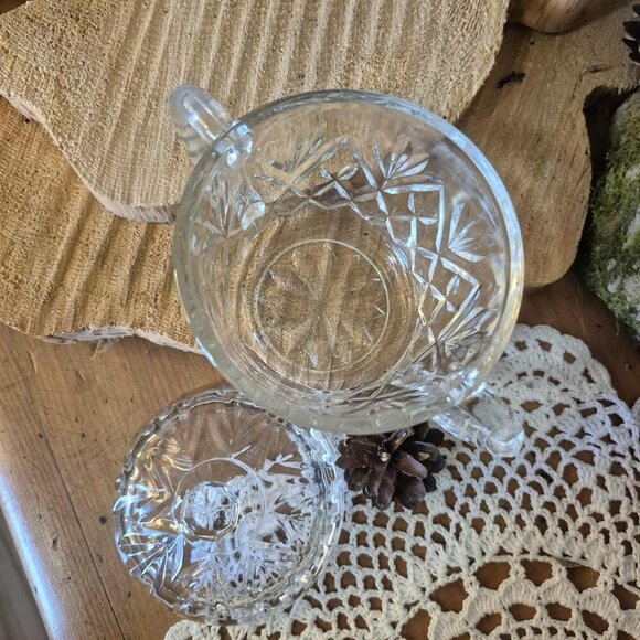 Vintage Pressed Glass 5 pcs Set - Picture 9 of 12